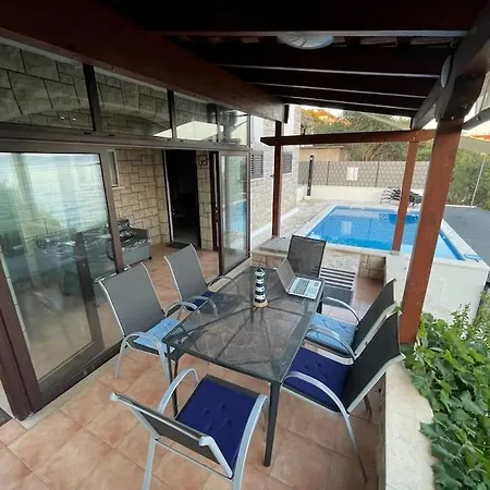 Beachfront With Pool - Myway Vila Trogir